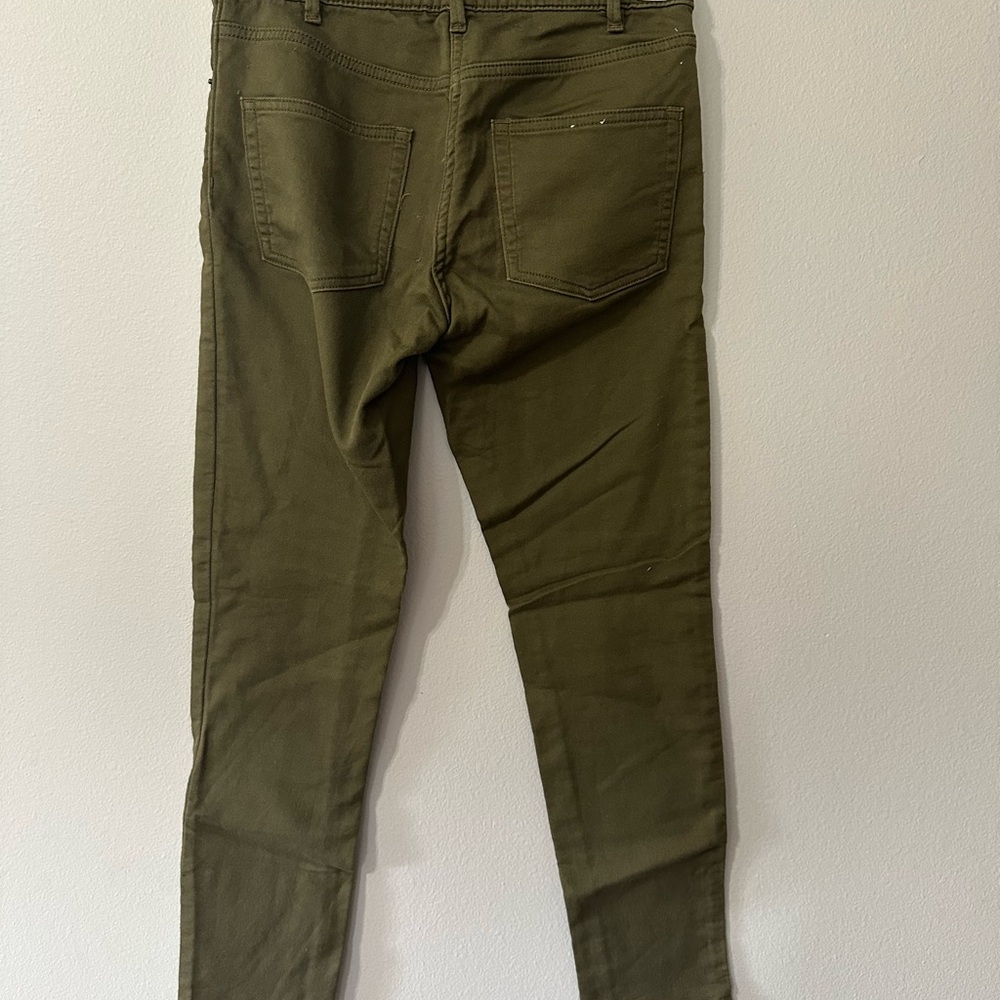 Crewcuts Olive Green Kids Casual Bottoms